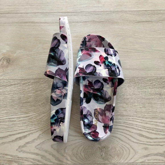 New Aldo Mirelacia Slide Sandals Floral print - Picture 2 of 16